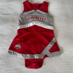 Ohio State Baby Cheerleader Uniform